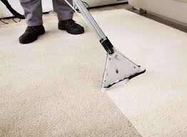 Dry cleaning of carpets
